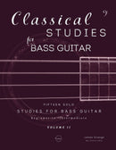 Classical Studies for Bass Guitar, Volume 2