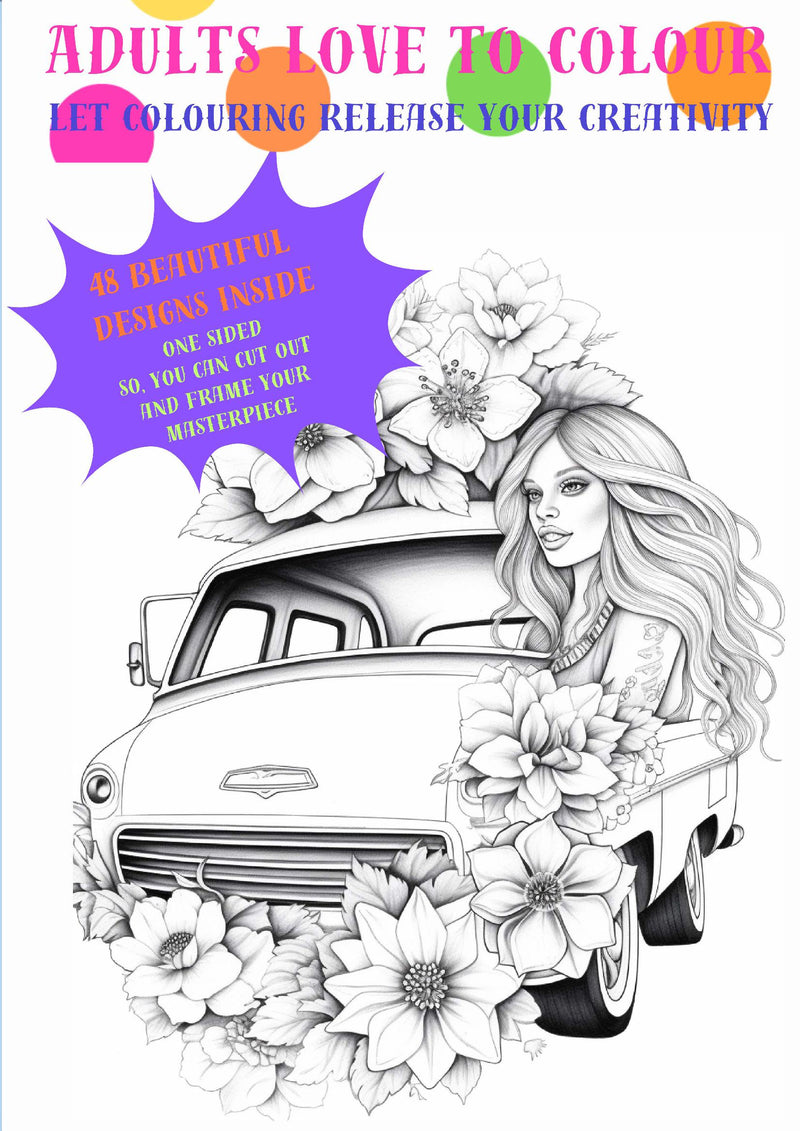 Adults Love To Colour