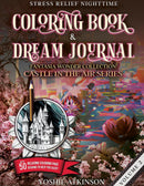 Stress Relief Nighttime Coloring Book and Dream Journal (Hardcover)