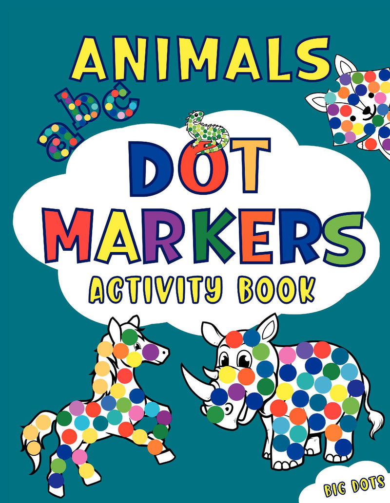 Animals ABC Dot Markers Activity Book