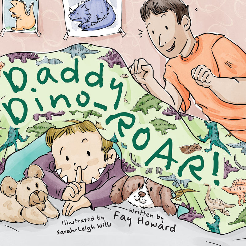 Daddy Dino-ROAR! Hardback