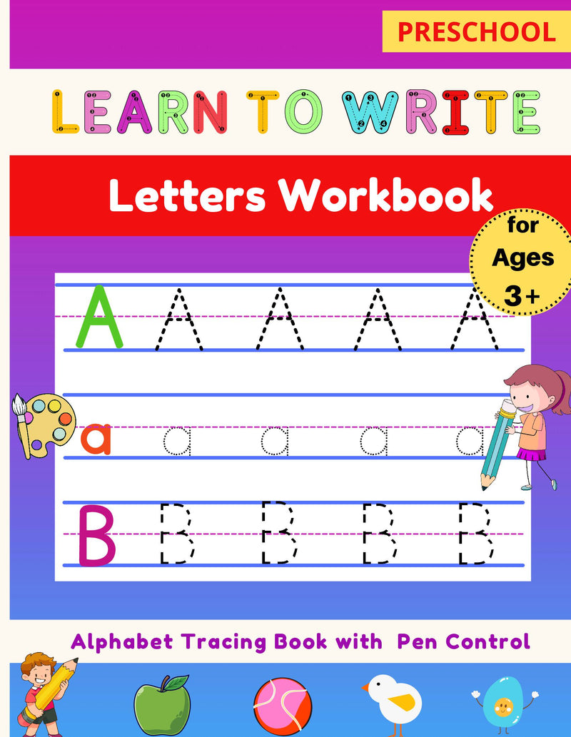 Learn to Write Letters Workbook