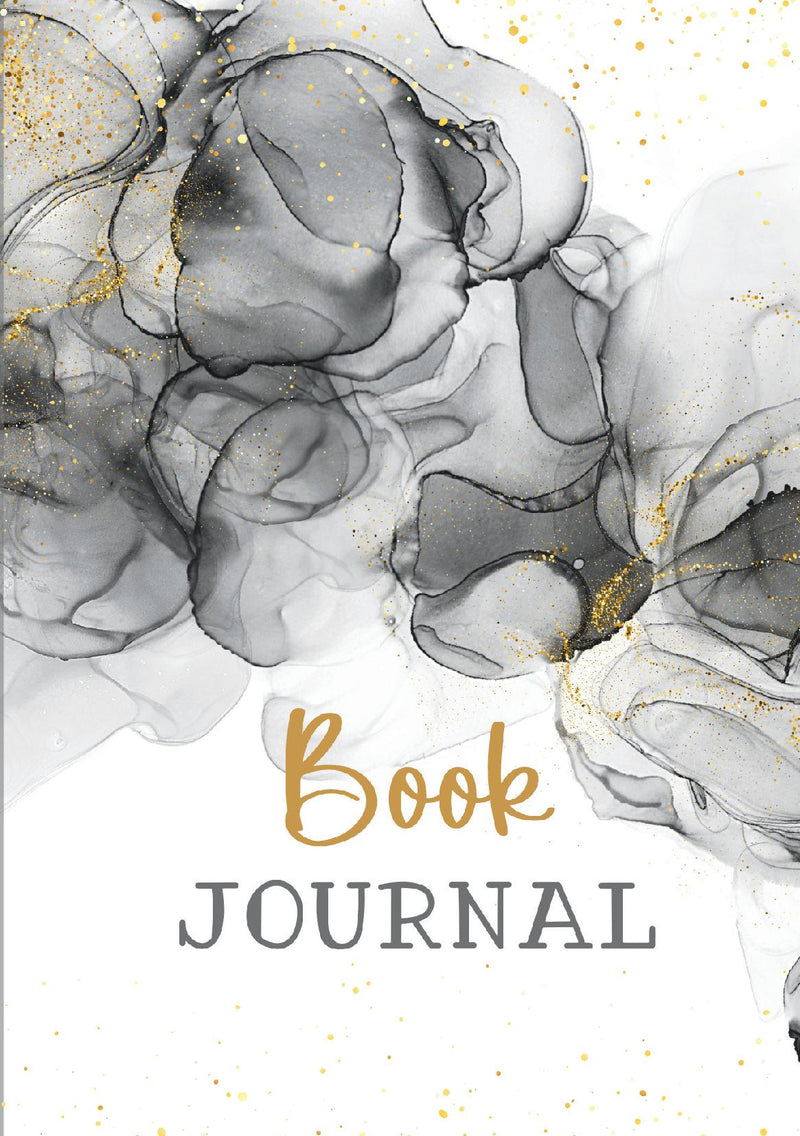 400 Page Book Journal Black
