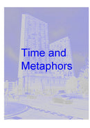 Time and Metaphors
