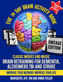 The 30 Day Brain Activity Book- Vintage Edition