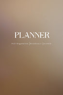 Royal Planner White - Undated self-regulation planner