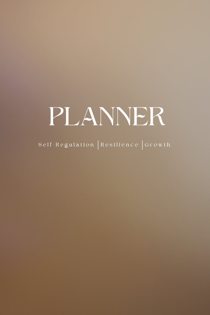 Royal Planner White - Undated self-regulation planner