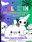 Color'in Halloween Boo Party - Spooky Fun Coloring Book