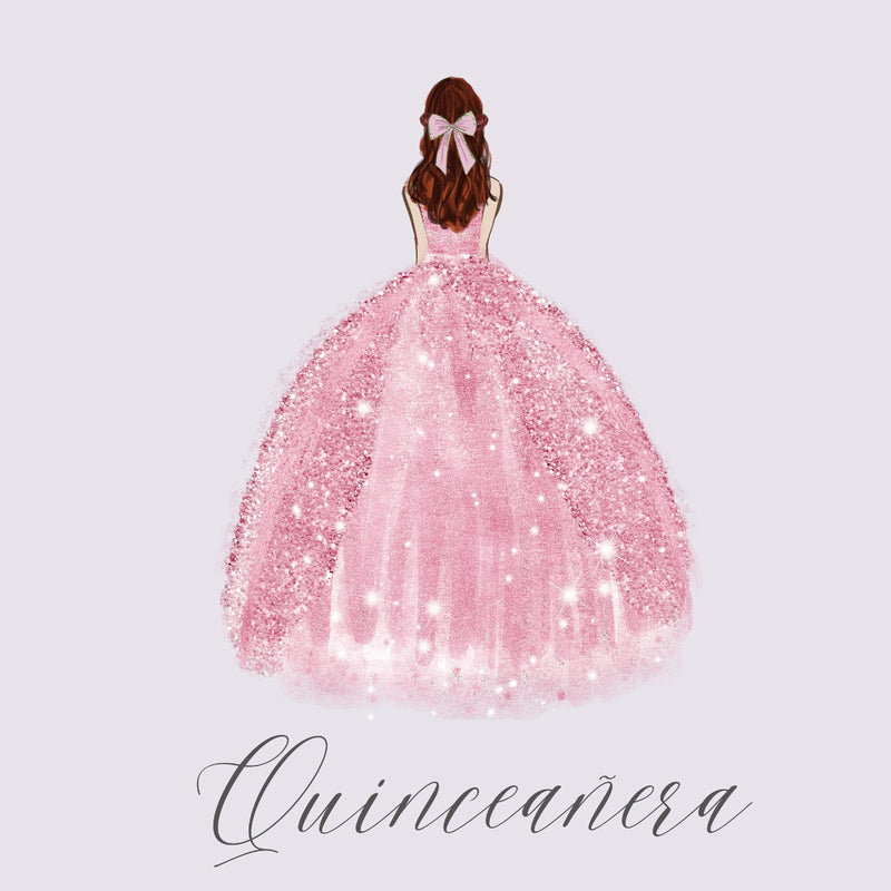 Quinceañera guest book, Mis Quince Anos Guest book, birthday party guest book to sign