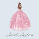 Sweet Sixteen guest book 