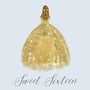 Sweet Sixteen guest book hardback 