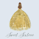 Sweet Sixteen guest book hardback 