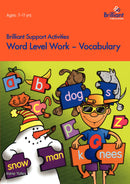 Word Level Work - Vocabulary 