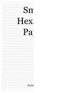 Small Hexagon Paper (50 pages)