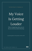 My Voice Is Getting Louder: What is happening when you are the one who has started shouting