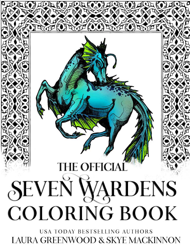 The Official Seven Wardens Colouring Book 
