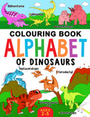 Dinosaur Colouring Book for Children: Alphabet of Dinosaurs for Kids: Ages 2-5