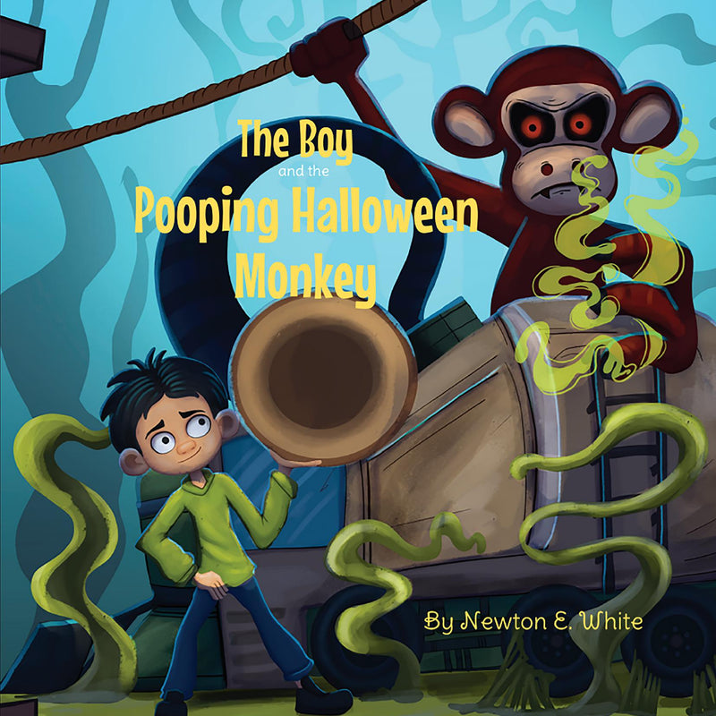 The Boy and the Pooping Halloween Monkey