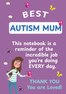 Best Autism Mum Notebook