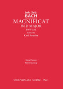 Magnificat, BWV 243 (Straube): Vocal score