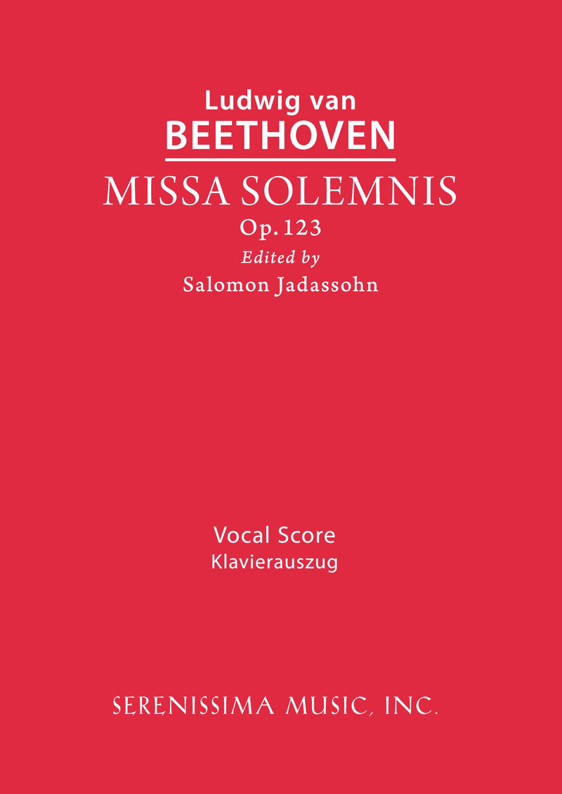 Missa Solemnis, Op.123 (Jadassohn)