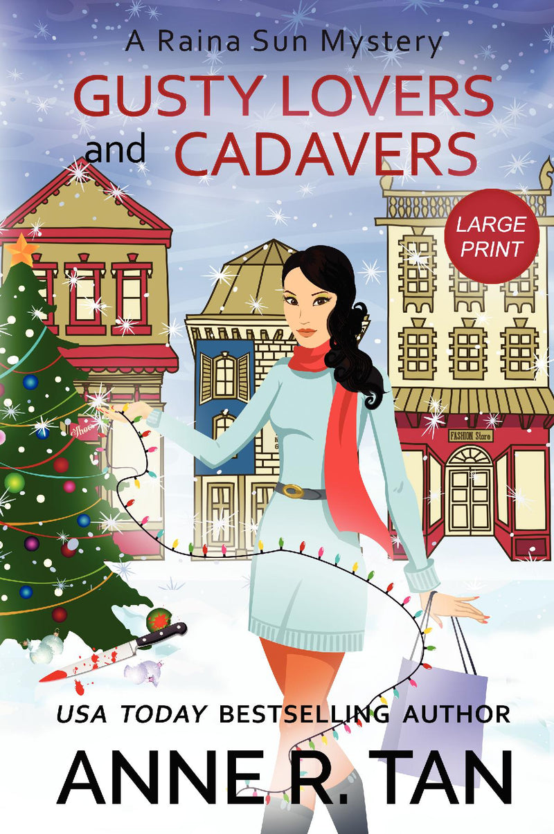 Gusty Lovers and Cadavers (Large Print)
