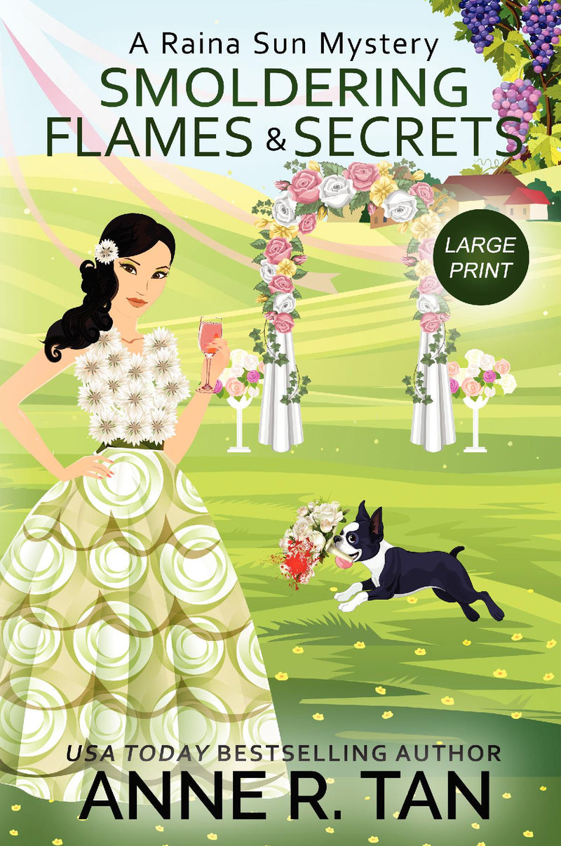 Smoldering Flames and Secrets (Large Print)