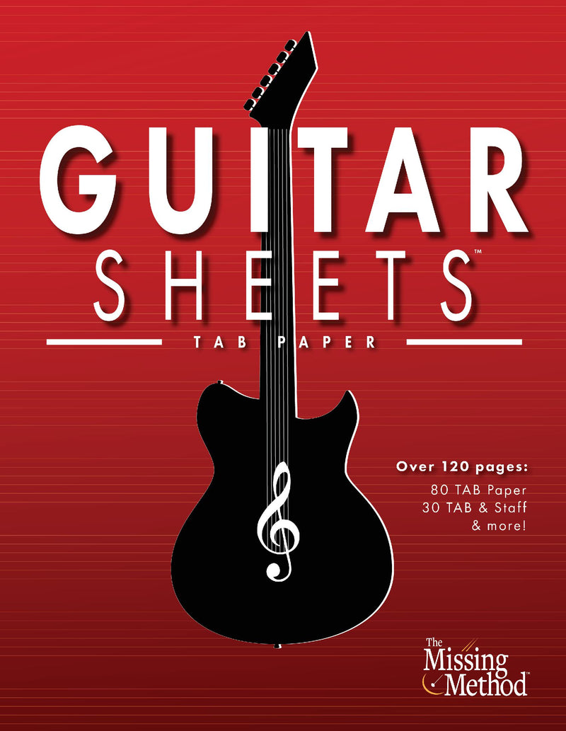 Guitar Sheets TAB Paper