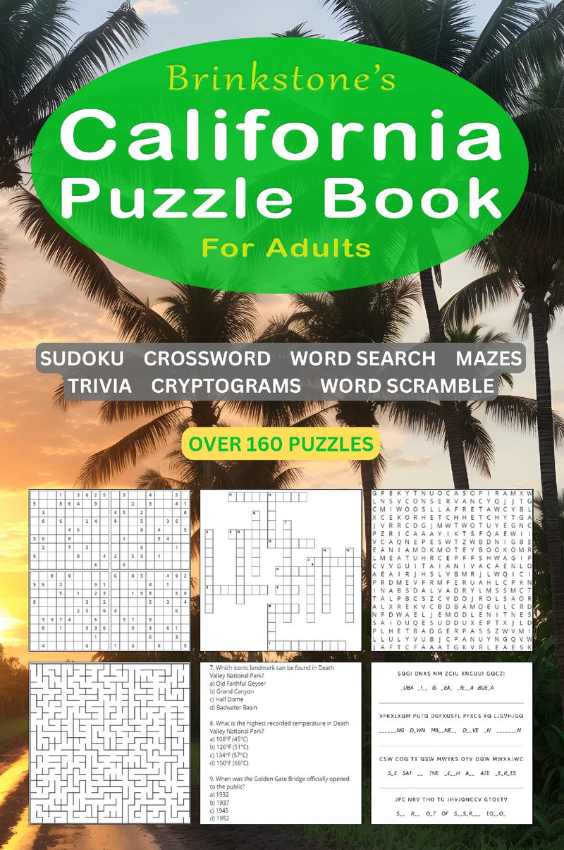 Brinkstone's California Puzzle Book