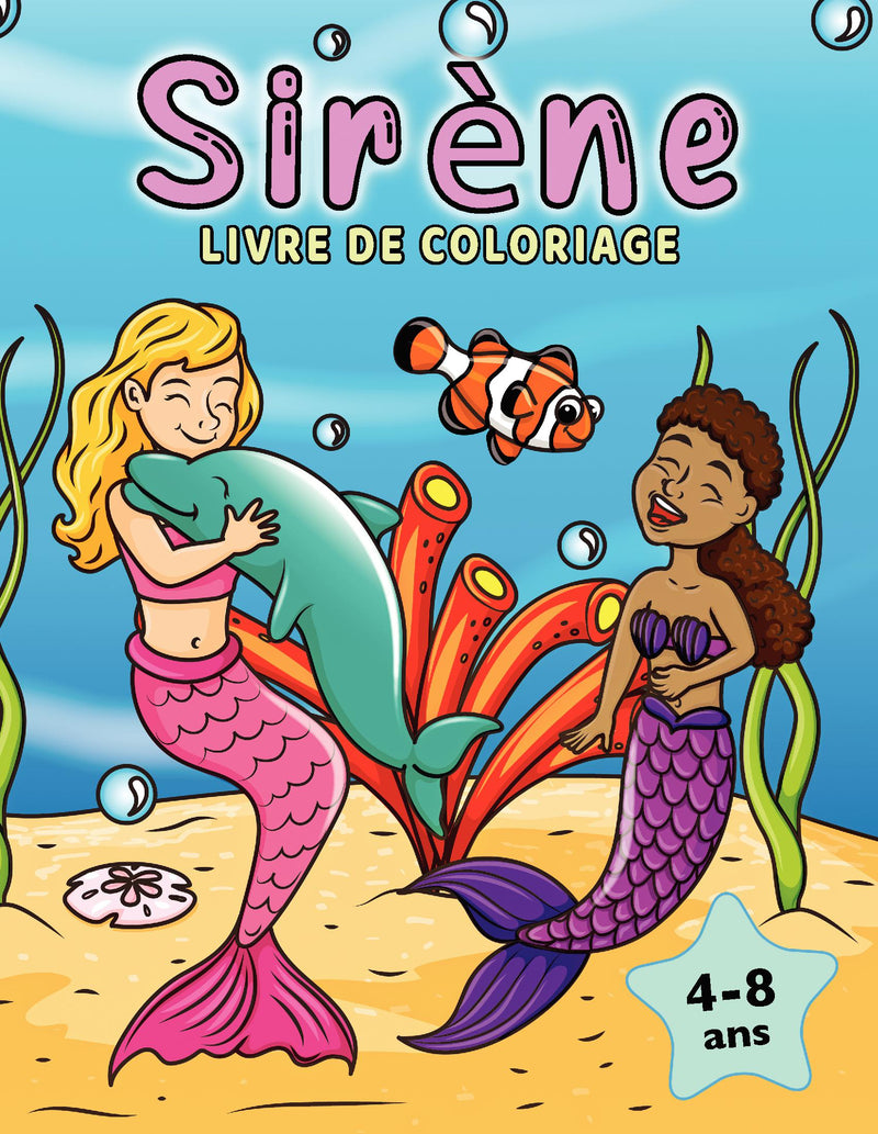 Sirene Livre de Coloriage
