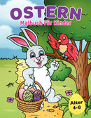 Ostern Malbuch fur Kinder 4-8 Jahren