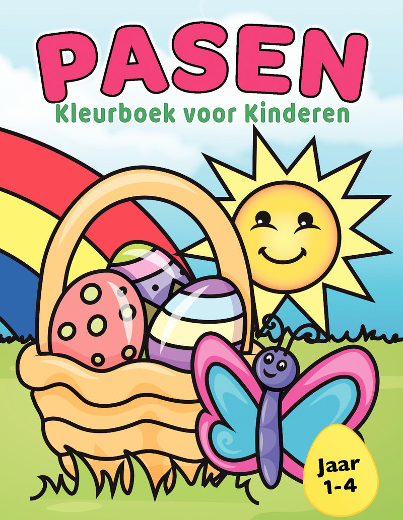 Pasen Kleurboek voor Kinderen 1-4 jaar