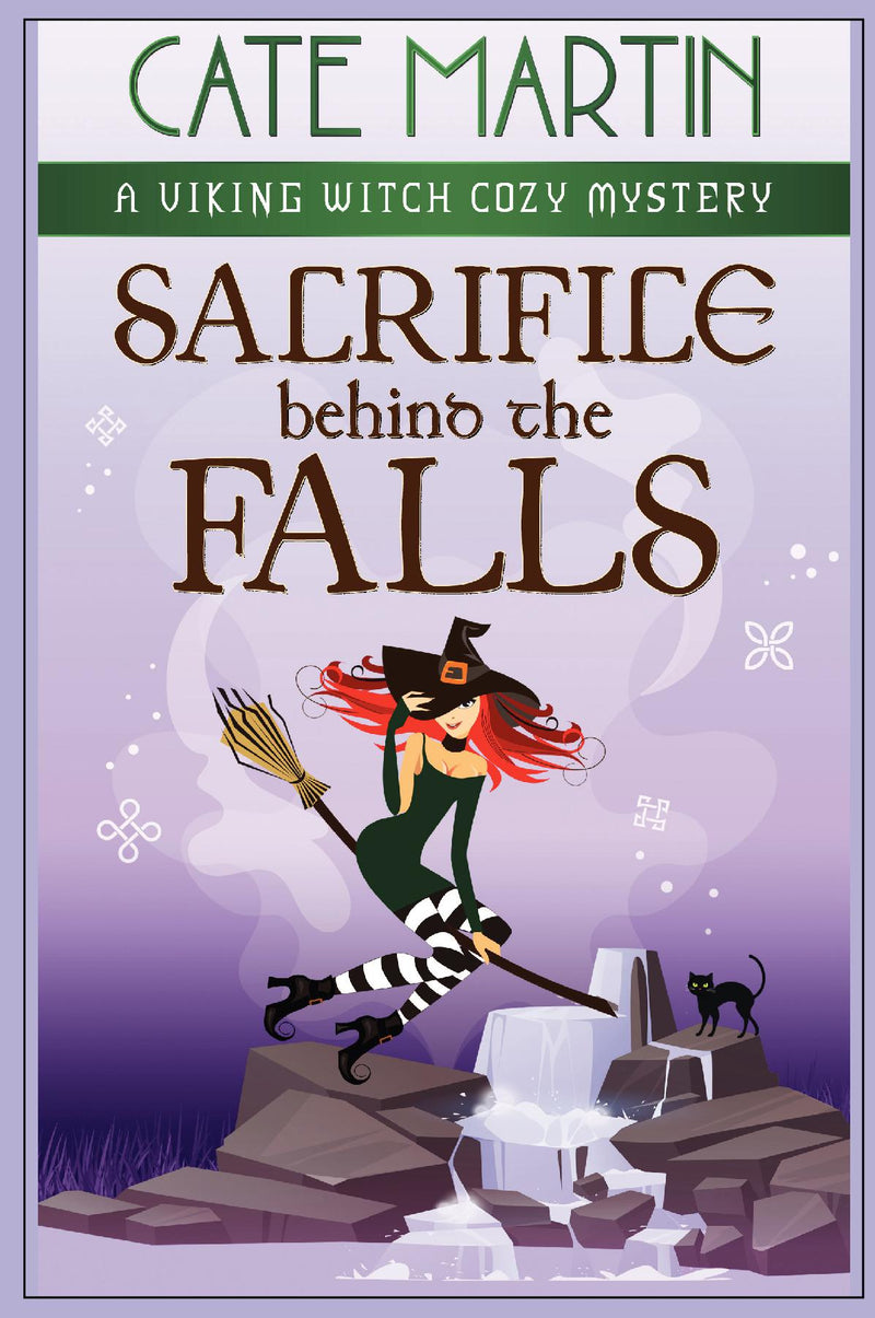 Sacrifice Behind the Falls: A Viking Witch Cozy Mystery