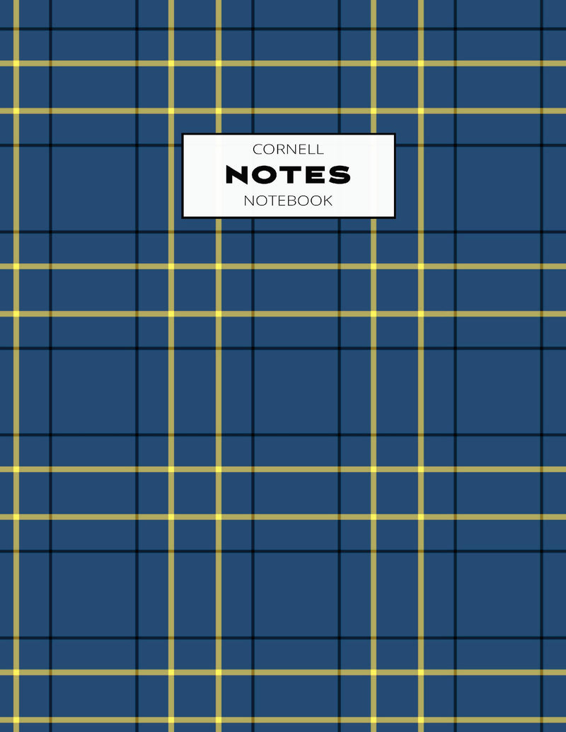 Cornell Notes Study System, Plaid