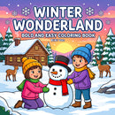 Winter Wonderland: Bold and Easy Coloring Book