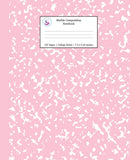 Marble Composition Notebook College Ruled: Pink Marble Notebooks, School Supplies, Notebooks for School
