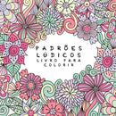 Padrões lúdicos livro para colorir