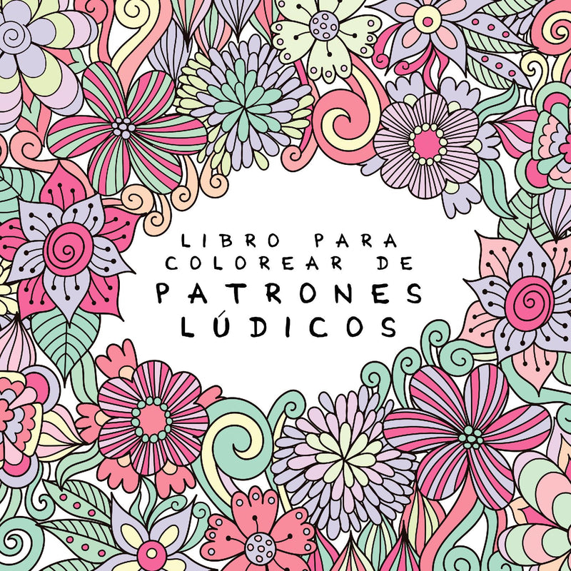Libro para colorear de patrones lúdicos