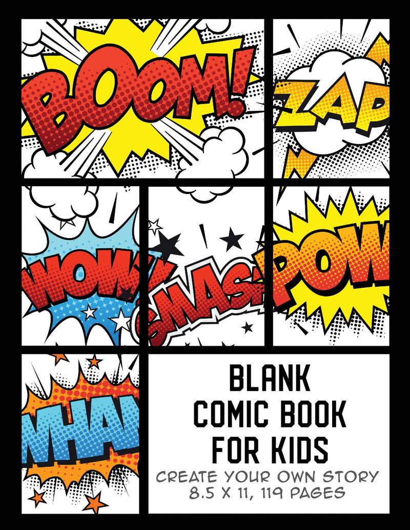 Blank Comic Book for Kids