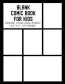 Blank Comic Book for Kids
