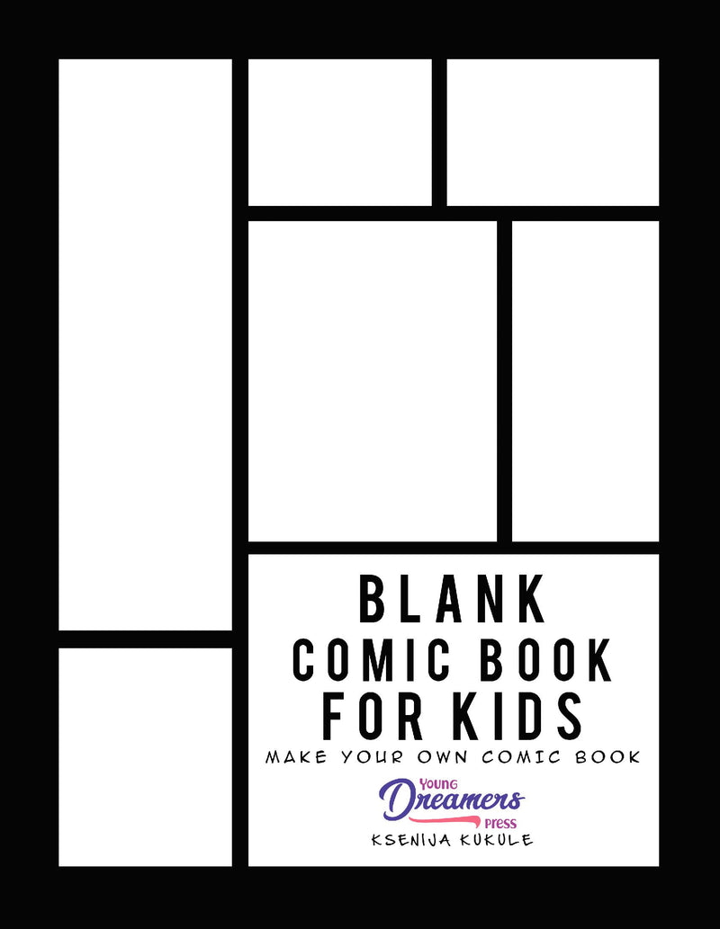 Blank Comic Book for Kids