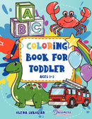 Coloring Book for Toddler Ages 1-3