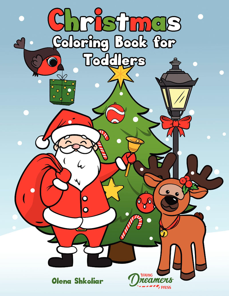 Christmas Coloring Book for Toddlers