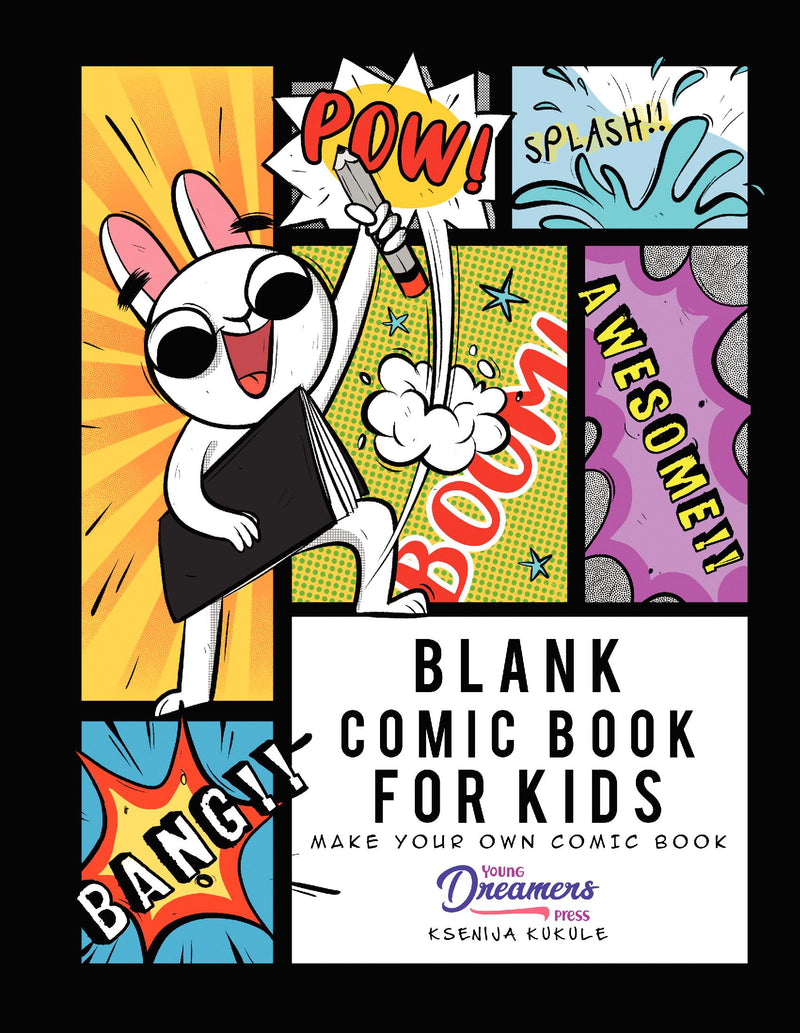 Blank Comic Book for Kids