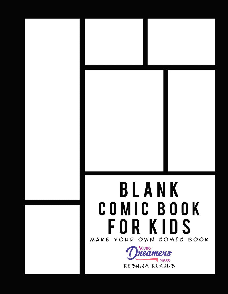 Blank Comic Book for Kids