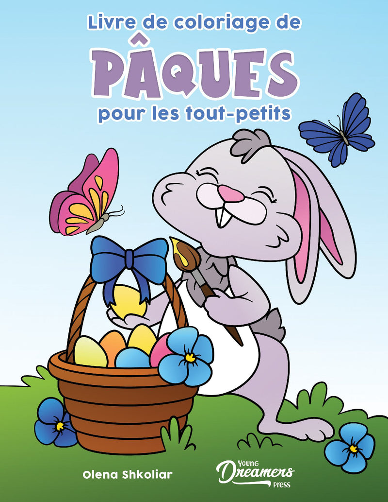 Livre de coloriage de Pâques pour les tout-petits