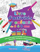 Livre d'activités pour enfants de 6 à 8 ans