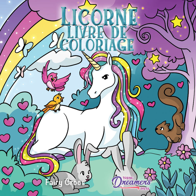 Licorne livre de coloriage