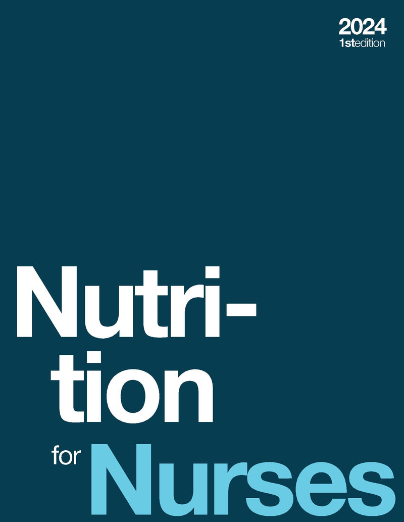 Nutrition for Nurses 2024 (hardcover, color)