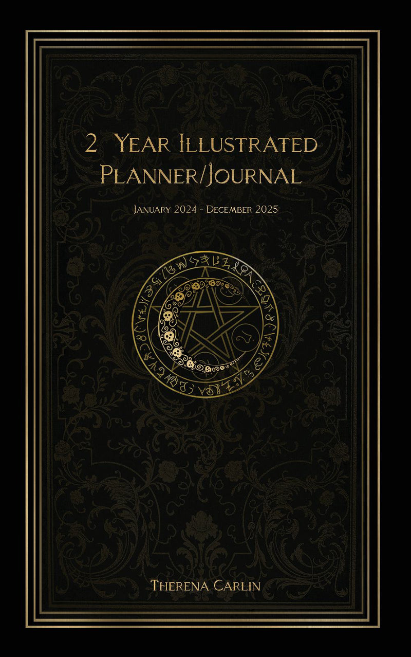 24/25 illustrated planner
